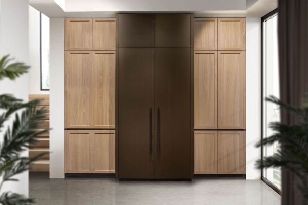 Custom Kitchen Built Ins Two Toned - Modern Custom Cabinets by ErnestRust USA