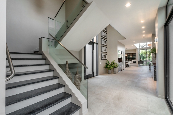 Modern Kitchen and Entry Door - Modern Custom Cabinets by ErnestRust USA