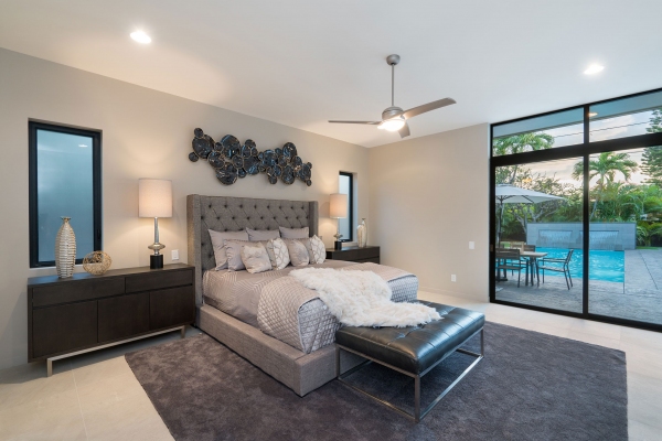 Modern Master Bedroom - Modern Custom Cabinets by ErnestRust USA