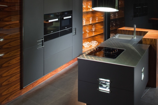 Custom Modern Kitchen Countertop - Modern Custom Cabinets by ErnestRust USA