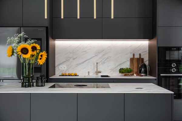 Custom Modern Kitchen 1