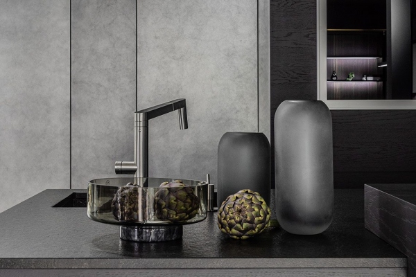 Custom Contemporary Kitchen Element - Modern Custom Cabinets by ErnestRust USA