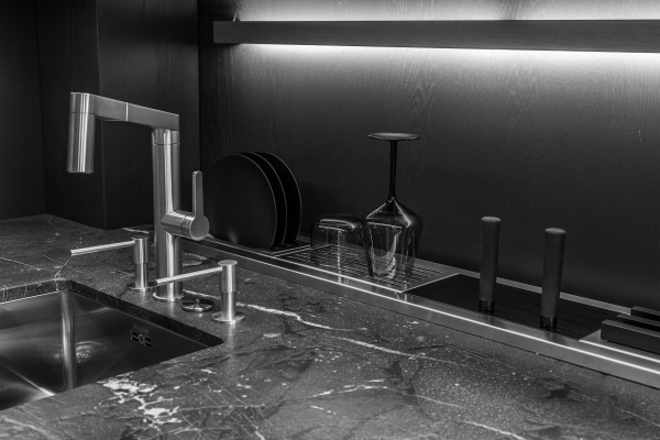 Custom Modern Kitchen Countertop - Modern Custom Cabinets by ErnestRust USA