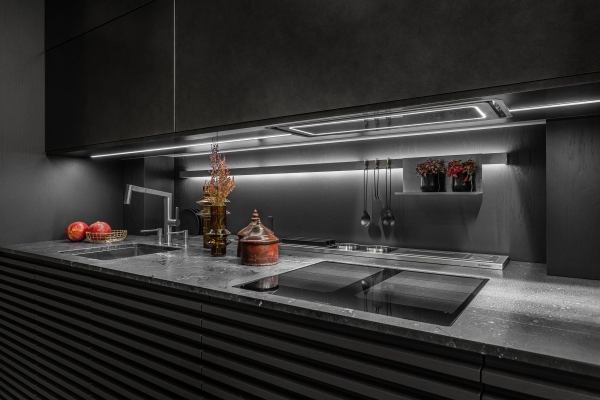 Custom Modern Sink and Oven - Modern Custom Cabinets by ErnestRust USA