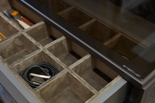 Custom Modern Walk In Closet Drawer - Modern Custom Cabinets by ErnestRust USA