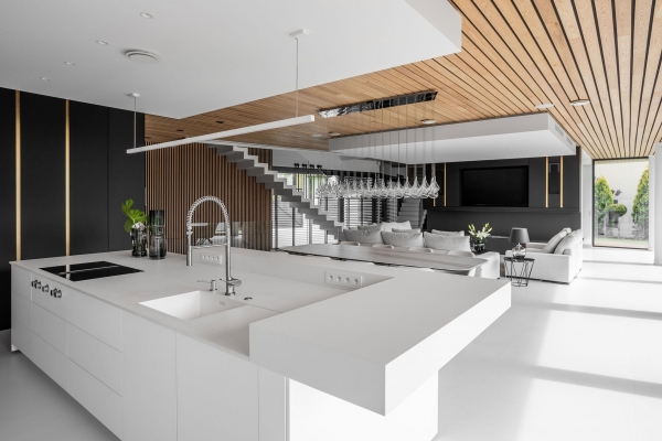 Custom Modern Kitchen Island - Modern Custom Cabinets by ErnestRust USA