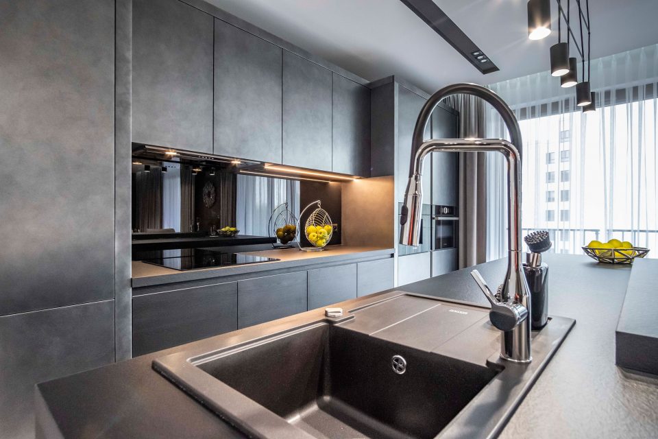 Q7 Modern Condo Custom Cabinets - Modern Custom Cabintes 325